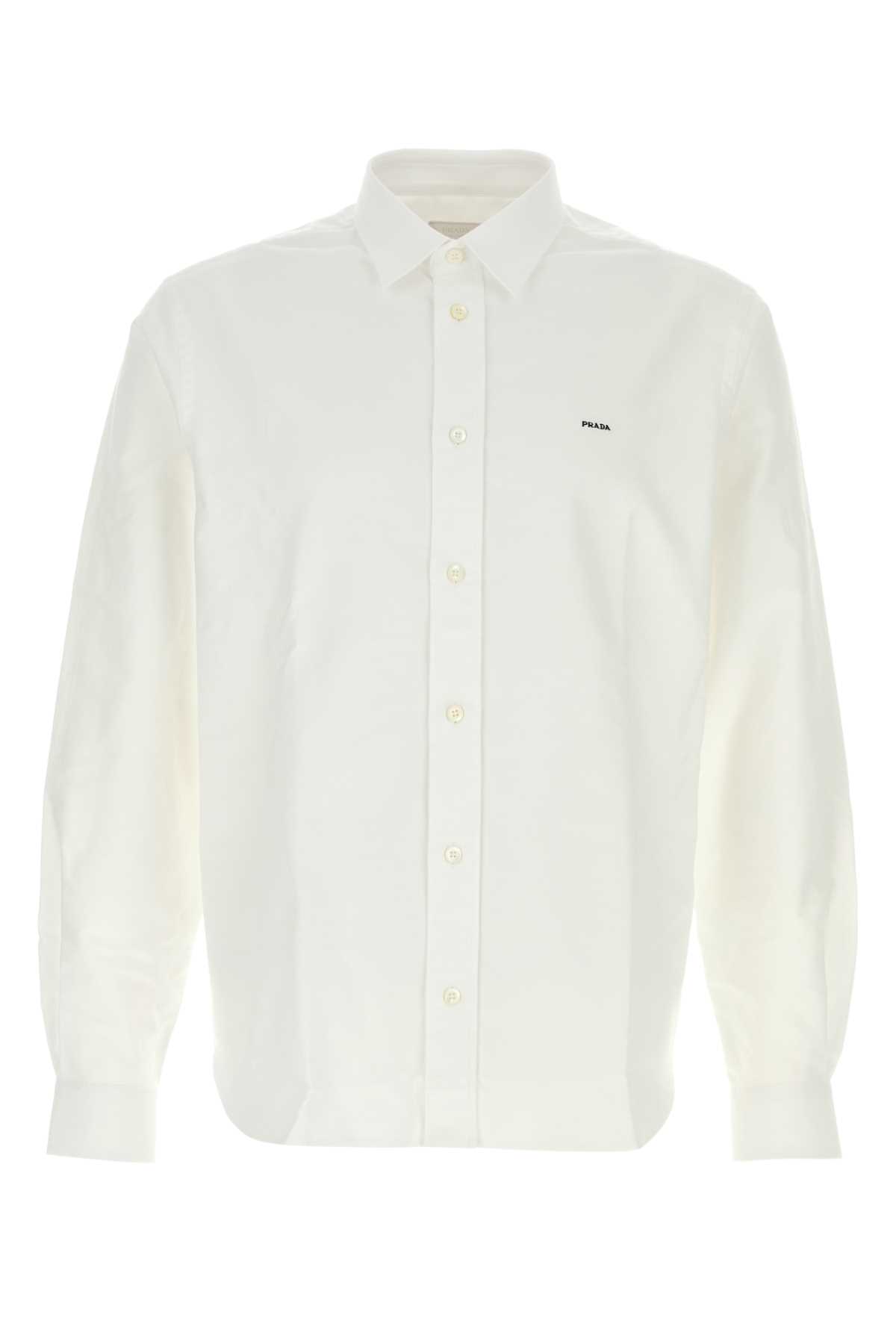 White oxford shirt UCN611SWMO172YF0009 (Prada / シャツ・ブラウス ) | Prada (プラダ)