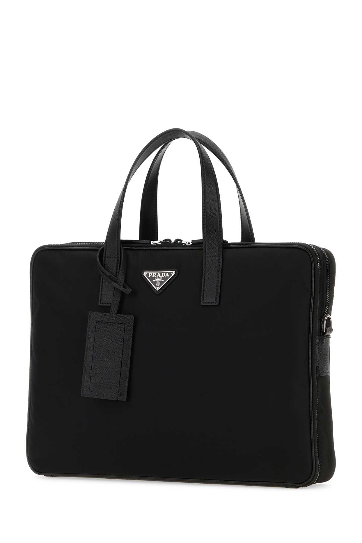 Black nylon brief case 2VE005VXOO2DMHF0002 (Prada / ビジネス・トラベルバッグ ) | Prada (プラダ)(1)