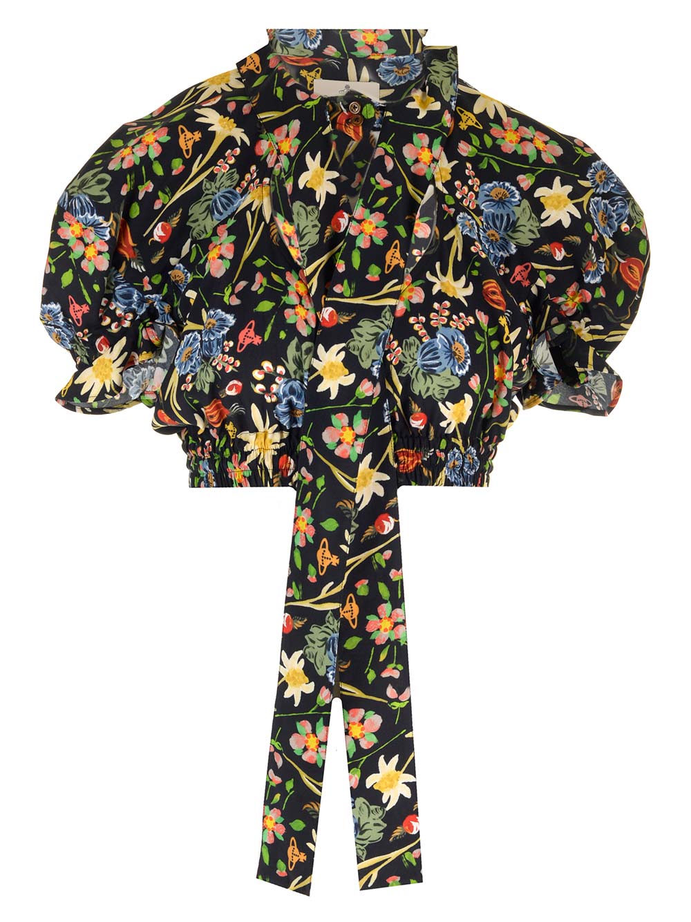 crop top "Folk Flower" 1501005NW00O0O335 (Vivienne Westwood / シャツ・ブラウス ) | Vivienne Westwood (ヴィヴィアン・ウェストウッド)(1)