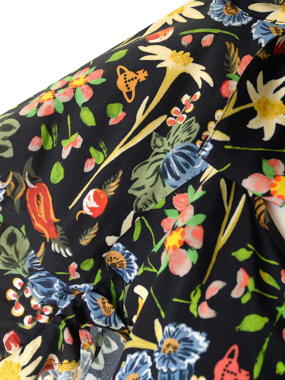 crop top "Folk Flower" 1501005NW00O0O335 (Vivienne Westwood / シャツ・ブラウス ) | Vivienne Westwood (ヴィヴィアン・ウェストウッド)(7)