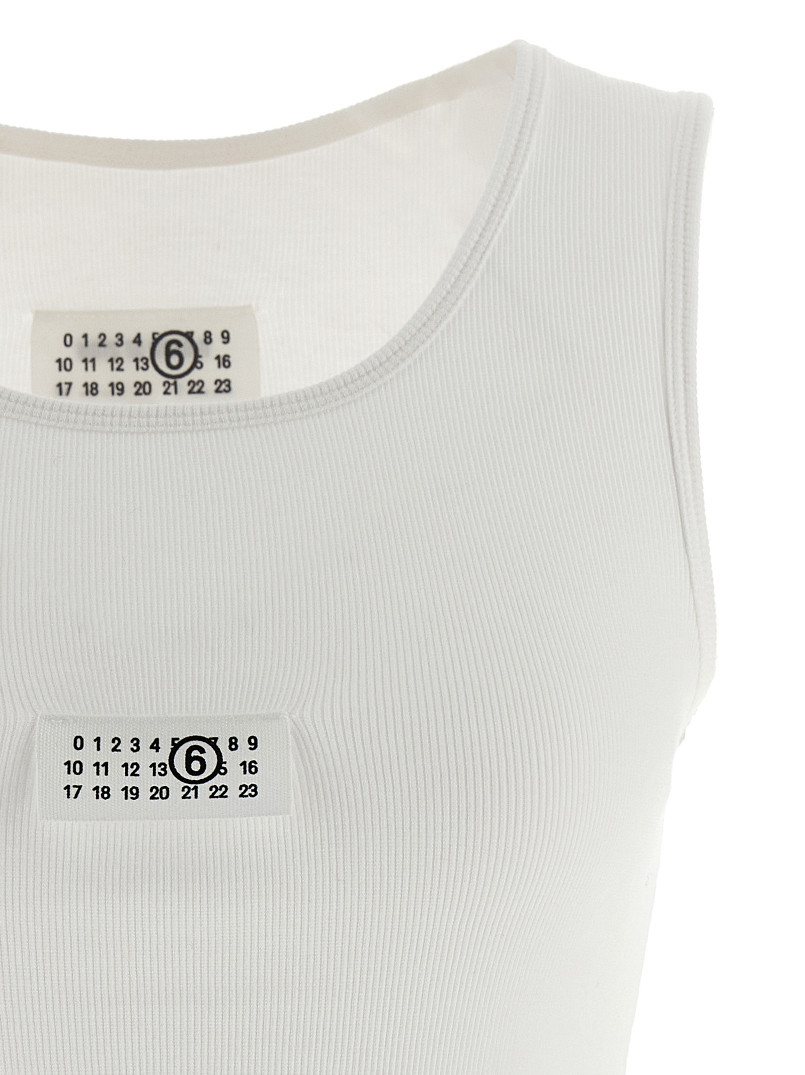 'Numeric Signature MM6' tank top S52NL0075M20054101 (MM6 Maison Margiela / タンクトップ・キャミソール ) | MM6 Maison Margiela (エムエムシックス)(2)