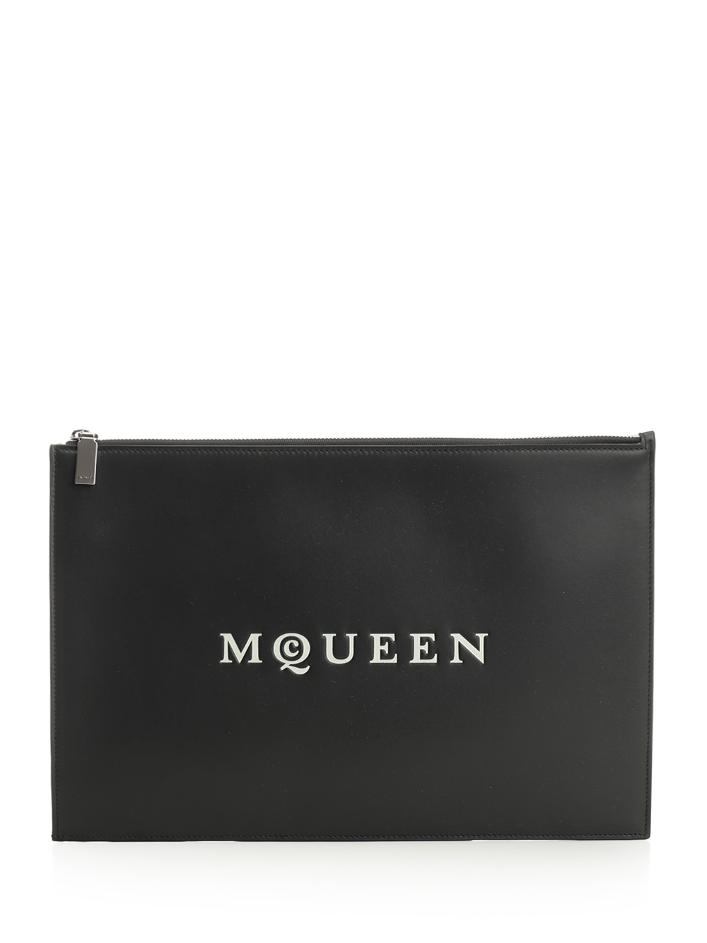 McQueen black leather clutch 8361481AAU61080 (Alexander McQUEEN / クラッチバッグ・ポーチ ) | Alexander McQUEEN (アレキサンダー・マックイーン)