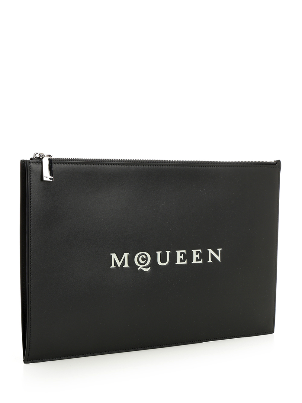 McQueen black leather clutch 8361481AAU61080 (Alexander McQUEEN / クラッチバッグ・ポーチ ) | Alexander McQUEEN (アレキサンダー・マックイーン)(1)