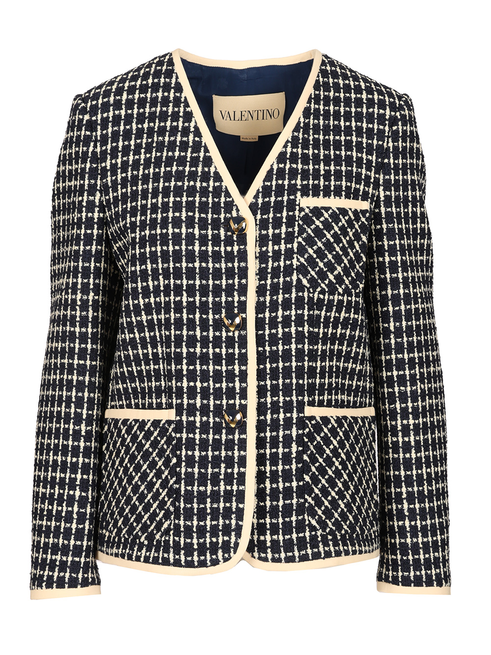 Bouclé jacket 7B3CE4H09E4671 (Valentino Garavani / ブレザー・ジャケット ) | Valentino Garavani (ヴァレンティノ)