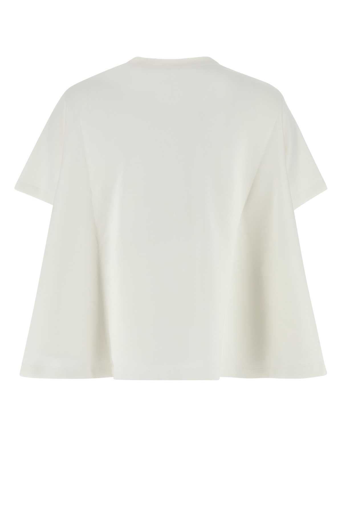 White cotton blend t-shirt S540Y22X71WHITE (LOEWE / Tシャツ・カットソー ) | LOEWE (ロエベ)(1)
