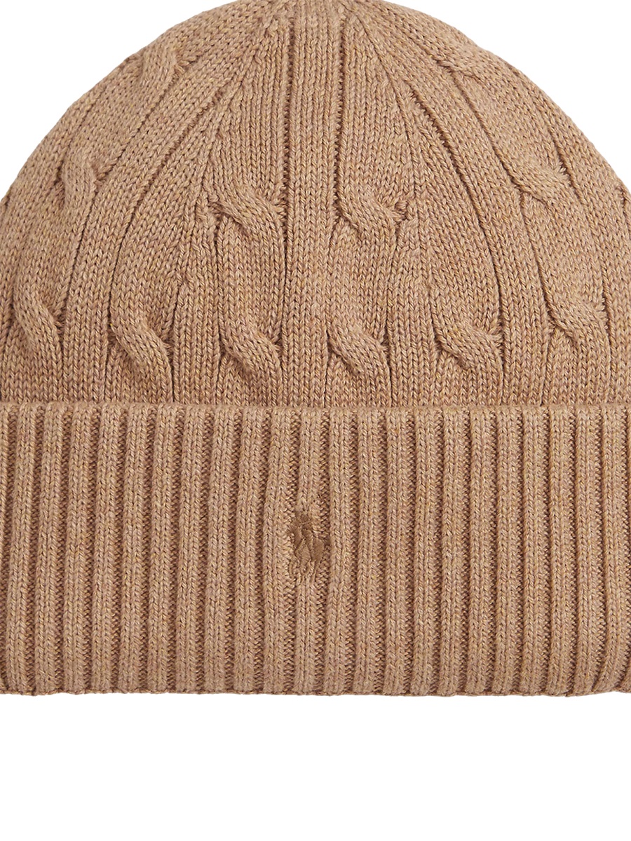 BEANIE HAT 323980663K008CAMEL (Polo Ralph Lauren / 帽子 ) | Polo Ralph Lauren (ポロ ラルフ ローレン)