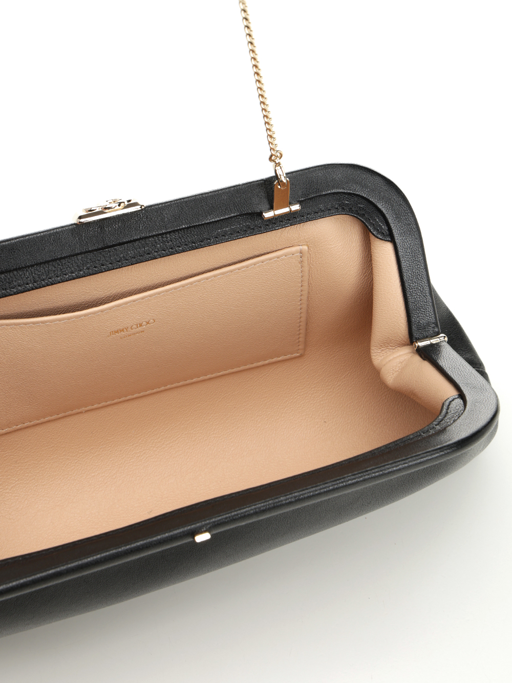Leather clutch SKYLARJBMBLACKLIGHT (JIMMY CHOO / クラッチバッグ・ポーチ ) | JIMMY CHOO (ジミー チュウ)(3)