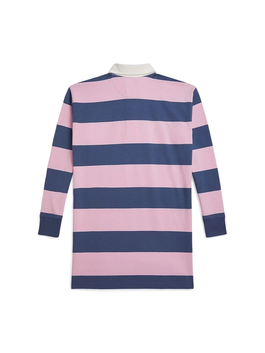 POLO SHIRT DRESS WITH LOGO 313971038K001GARDENPINKEARTHBLUE (Polo Ralph Lauren / ワンピース・ドレス・オールインワン ) | Polo Ralph Lauren (ポロ ラルフ ローレン)(1)