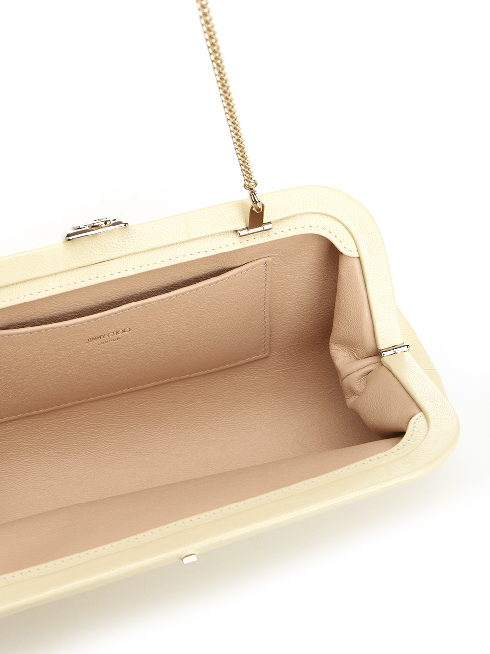 Leather clutch SKYLARJBMBUTTERMILKLIGHT (JIMMY CHOO / クラッチバッグ・ポーチ ) | JIMMY CHOO (ジミー チュウ)(3)
