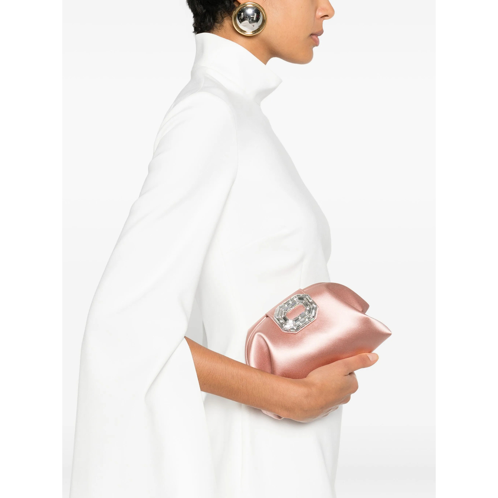 Bag Amina Muaddi CAMELIABAGPOWDE (AMINA MUADDI / ハンドバッグ・ショルダーバッグ ) | AMINA MUADDI (アミナ モアディ)(1)