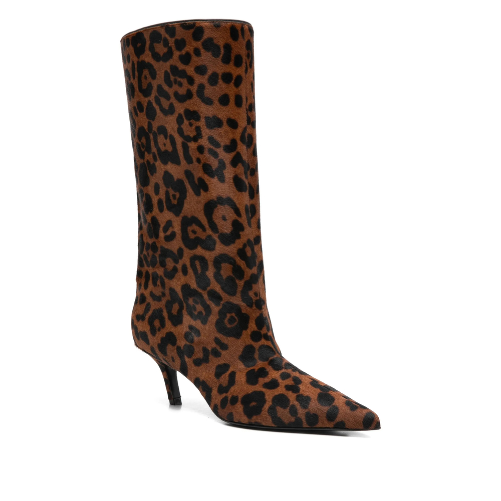 Shoes Amina Muaddi FIONABOOT60LEOPA (AMINA MUADDI / ブーツ ) | AMINA MUADDI (アミナ モアディ)(2)