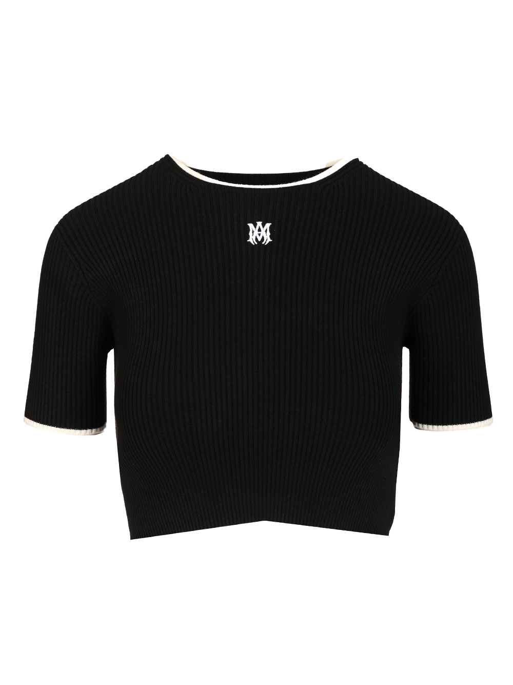 Crop T-shirt AWKNTE1008BLACK (AMIRI / Tシャツ・カットソー ) | AMIRI (アミリ)