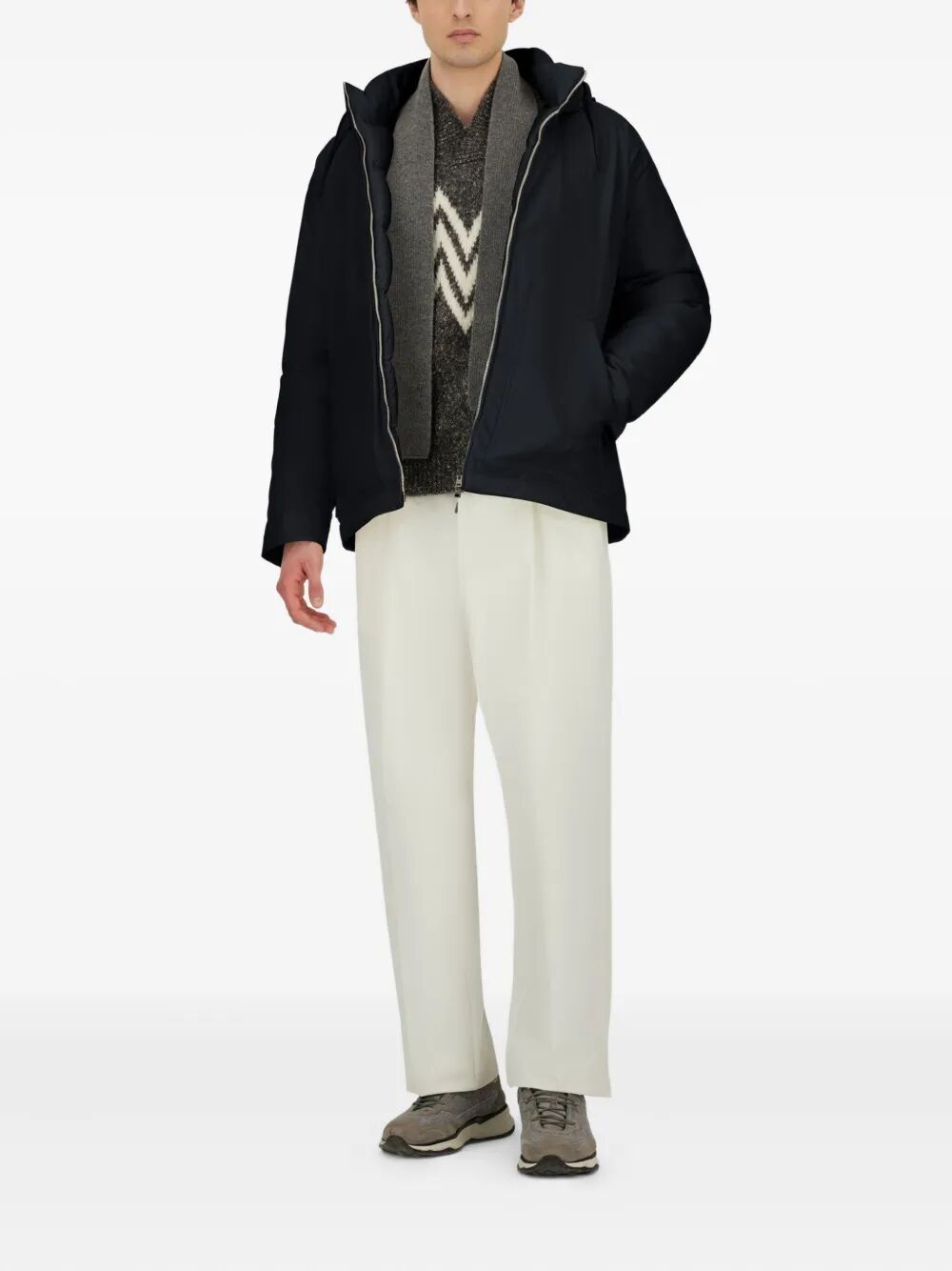 HOODED ZIP-UP DOWN JACKET PI001278U125319200 (Herno / ダウンジャケット・コート ) | Herno (ヘルノ)(1)