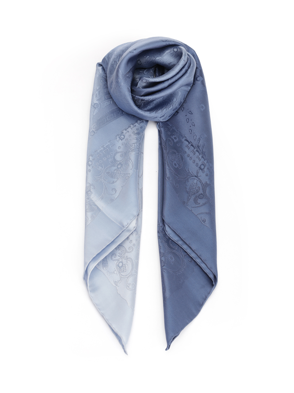 Palazzo jacquard silk scarf 310214785484002 (FERRAGAMO / スカーフ・マフラー ) | FERRAGAMO (フェラガモ)