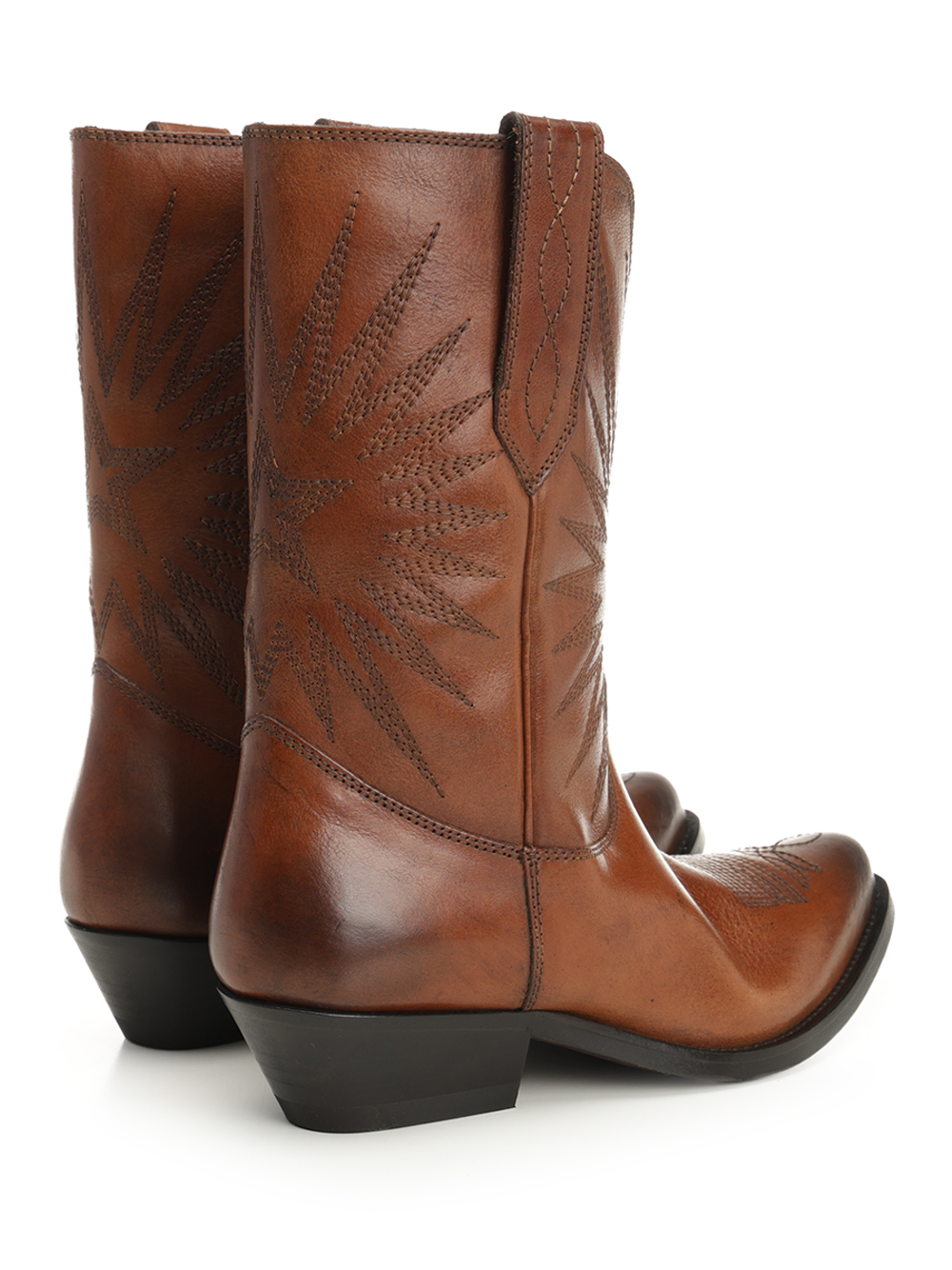 "Wish Star" low leather boots GWF00784F00760755150 (Golden Goose / ブーツ ) | Golden Goose (ゴールデングース)(2)