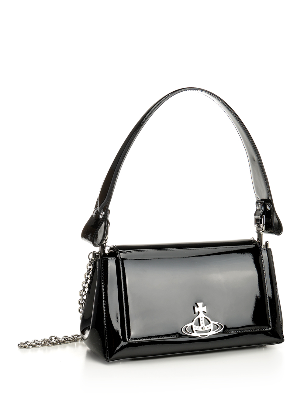 Medium "Hazel" leather bag 46020001WL00AUN403 (Vivienne Westwood / ハンドバッグ・ショルダーバッグ ) | Vivienne Westwood (ヴィヴィアン・ウェストウッド)(1)