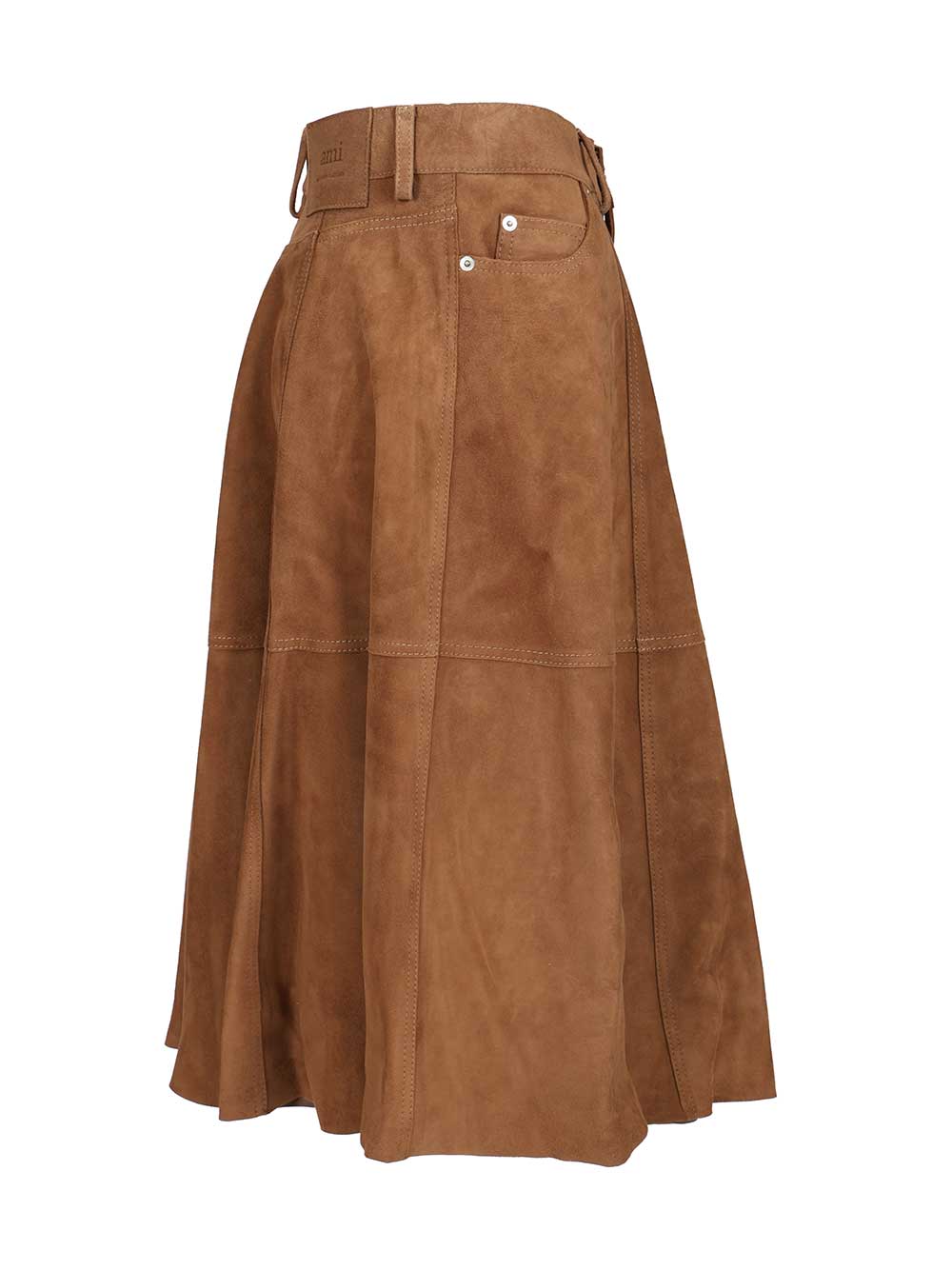 Suede skirt H25FSK437LH0059216H25 (AMI Paris / スカート ) | AMI Paris (アミパリス)(2)
