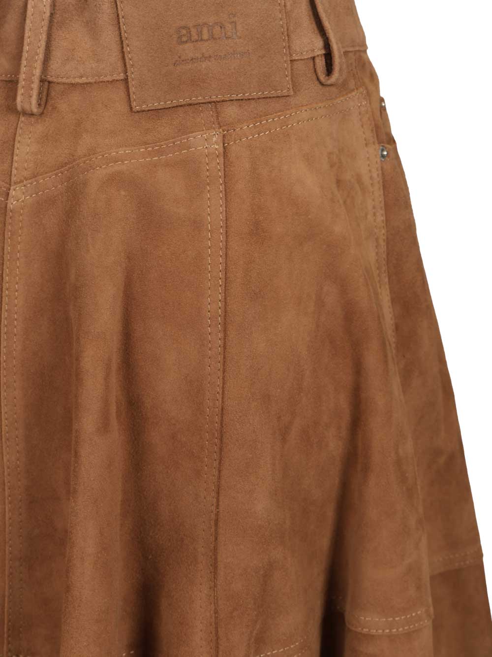 Suede skirt H25FSK437LH0059216H25 (AMI Paris / スカート ) | AMI Paris (アミパリス)(4)