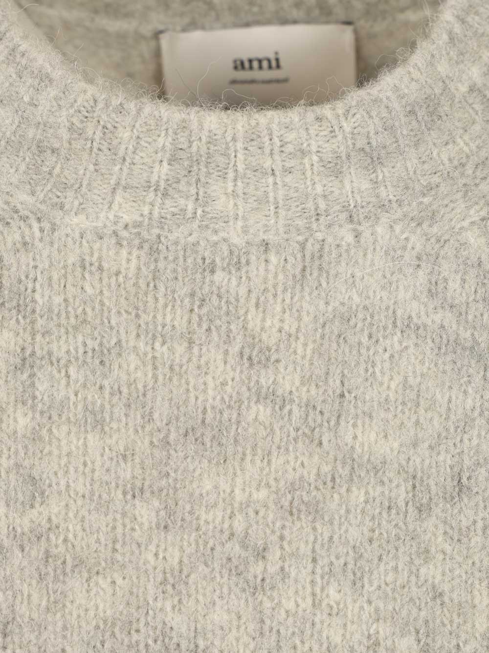 Ami sweater H25HKS824KN0021050H25 (AMI Paris / ニット・セーター・カーディガン ) | AMI Paris (アミパリス)(2)