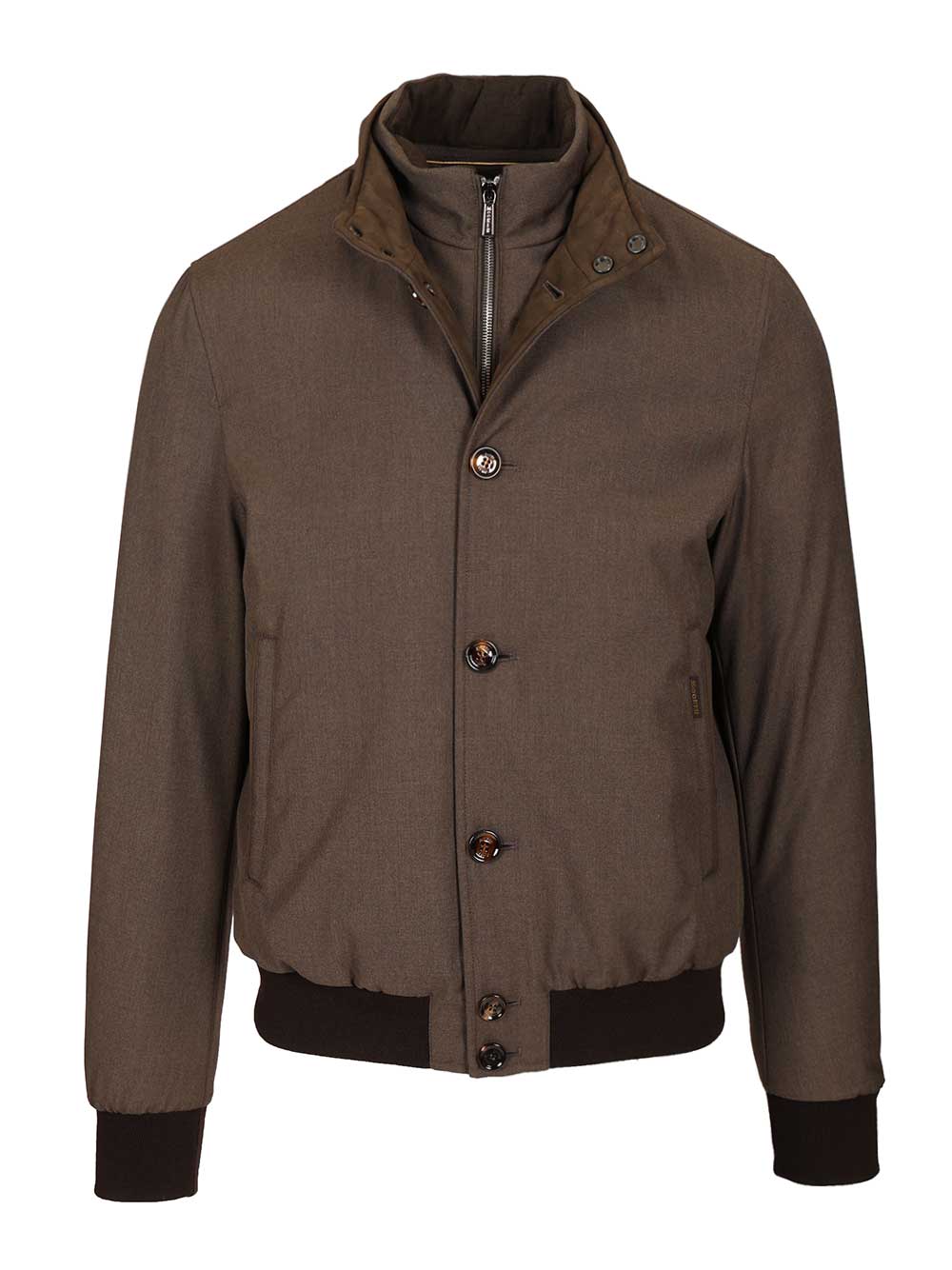 Suede bomber jacket MOUBO100246PUMV1140 (MooRER / カジュアルジャケット ) | MooRER (ムーレー)