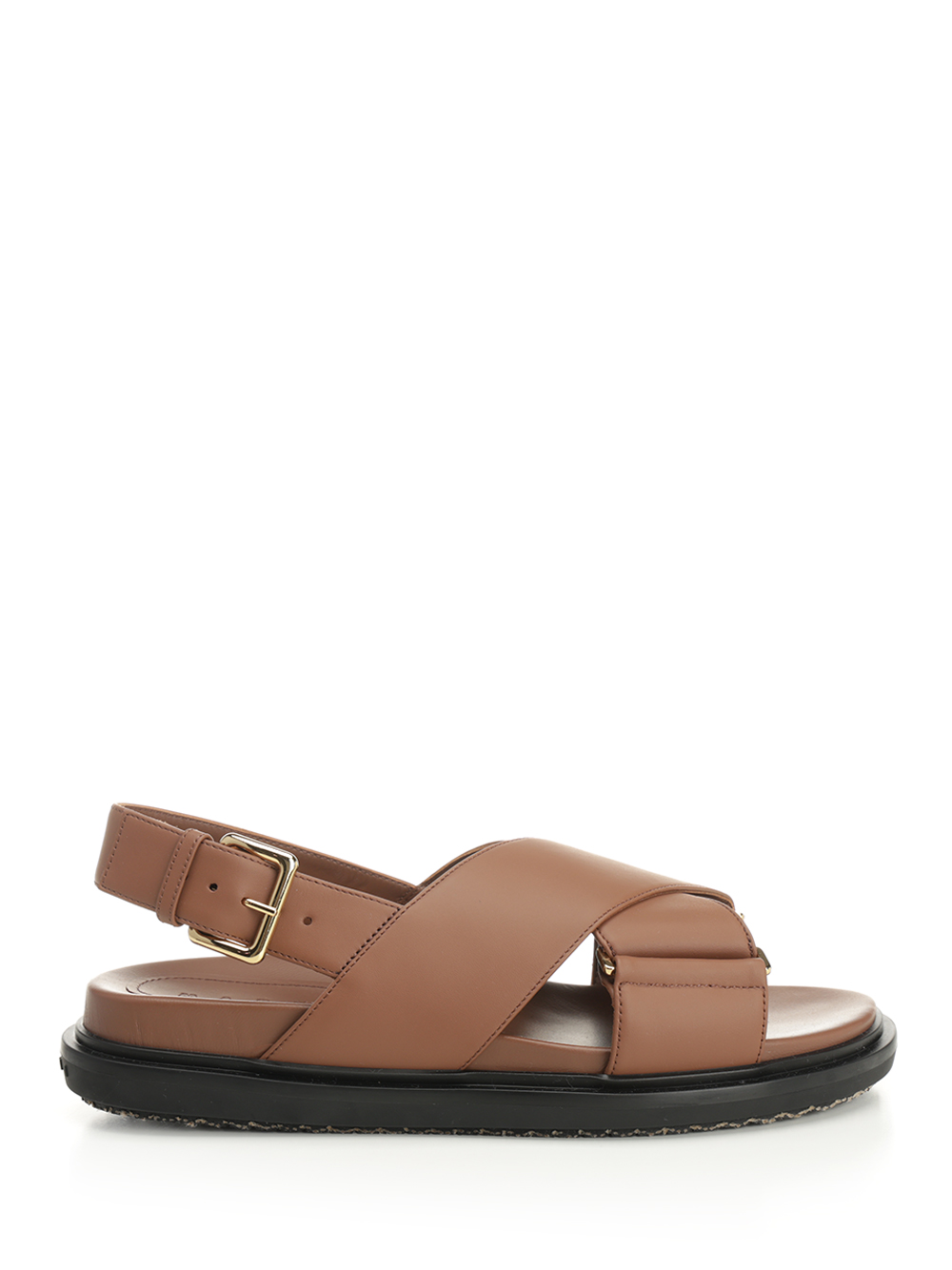 Brown leather "Footbed" FBMS015701P3614ZO238 (Marni / サンダル ) | Marni (マルニ)