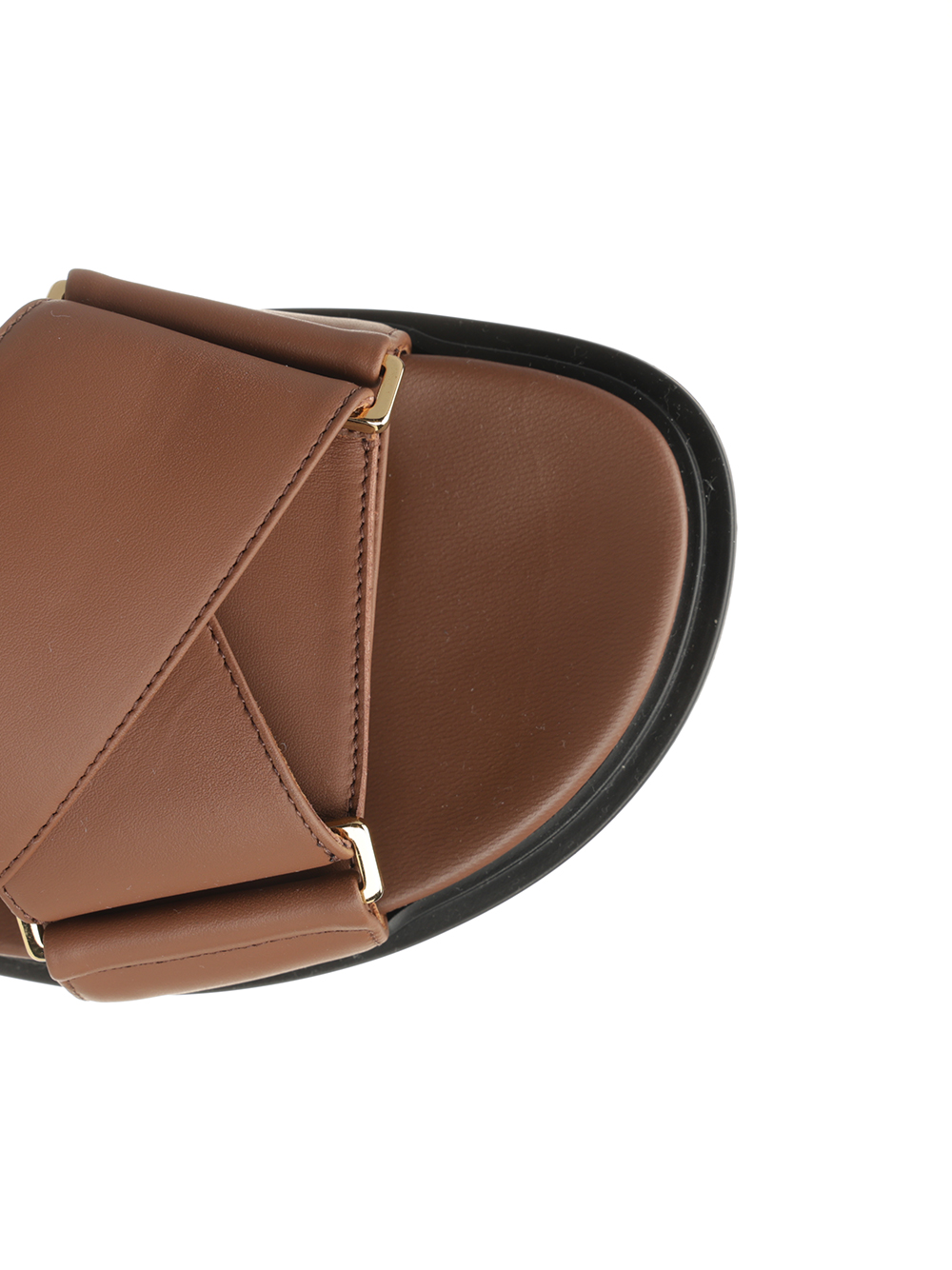 Brown leather "Footbed" FBMS015701P3614ZO238 (Marni / サンダル ) | Marni (マルニ)(3)