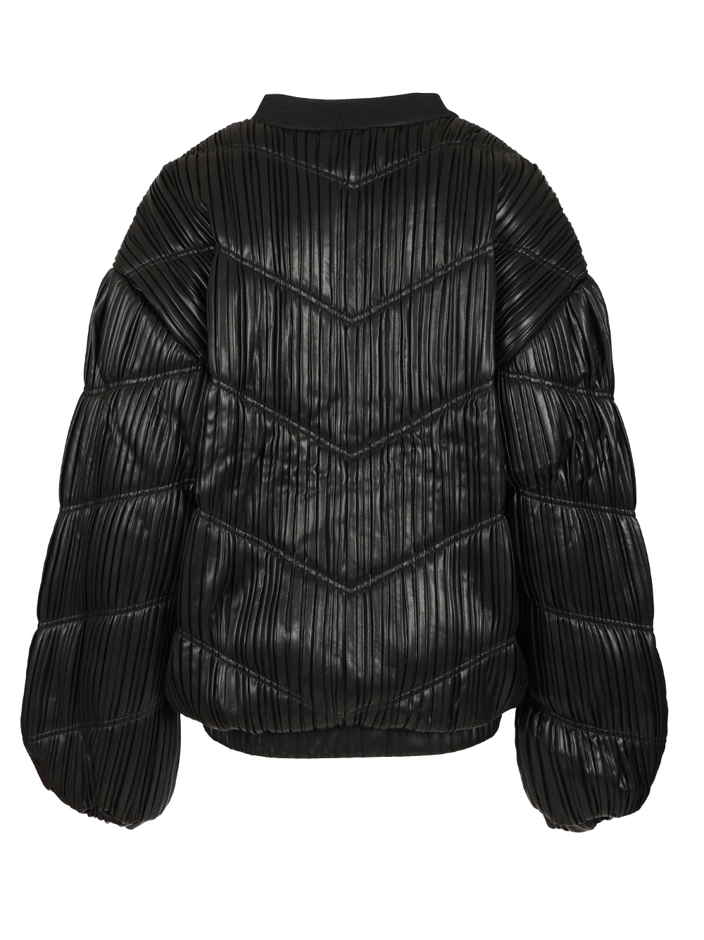 Pleated bomber jacket 115038100BCR1204100 (ROTATE / レザー&ファージャケット・コート ) | ROTATE (ロテート)(1)