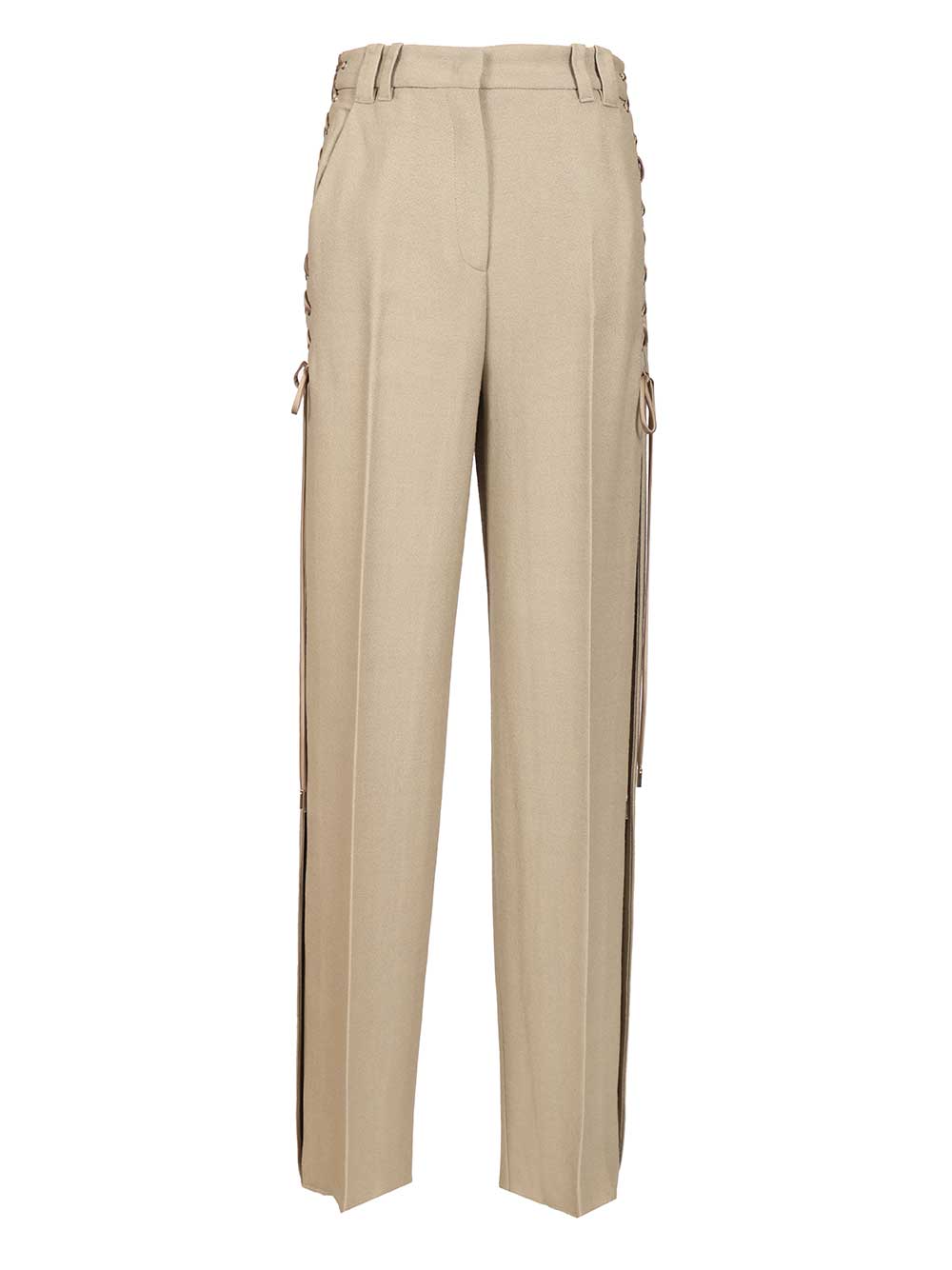 Barrel trousers with laces 2523136028200001 (MARELLA / パンツ ) | MARELLA (マレーラ)