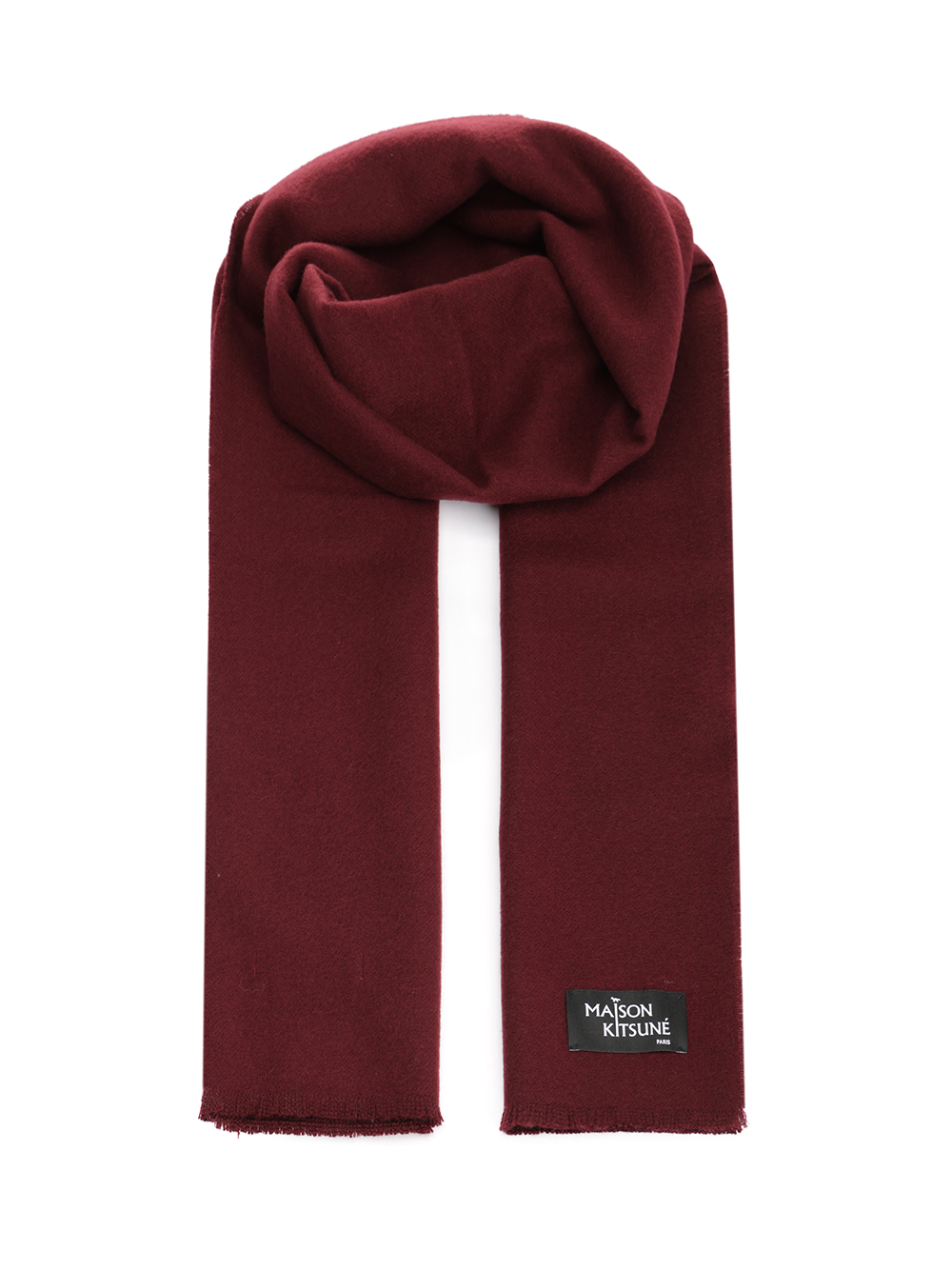 Wool scarf PW06200WB00280323 (Maison Kitsuné / スカーフ・マフラー ) | Maison Kitsuné (メゾン キツネ)