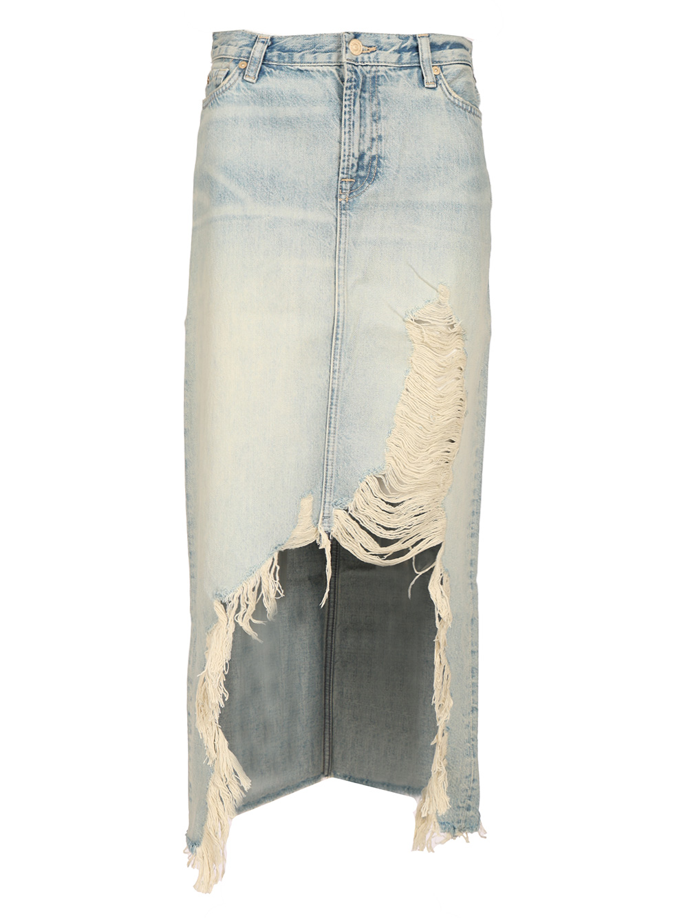 Midi skirt 7U013066U7PAS (7 for all mankind / スカート ) | 7 for all mankind (セブンフォーオールマンカインド)