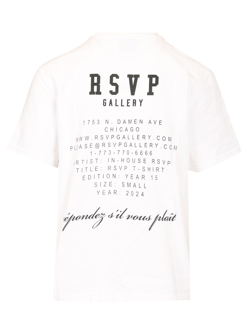 "RSVP Gallery" T-shirt A10231521GLRWTBLK (AGOLDE / Tシャツ・カットソー ) | AGOLDE (エーゴールドイー)(1)