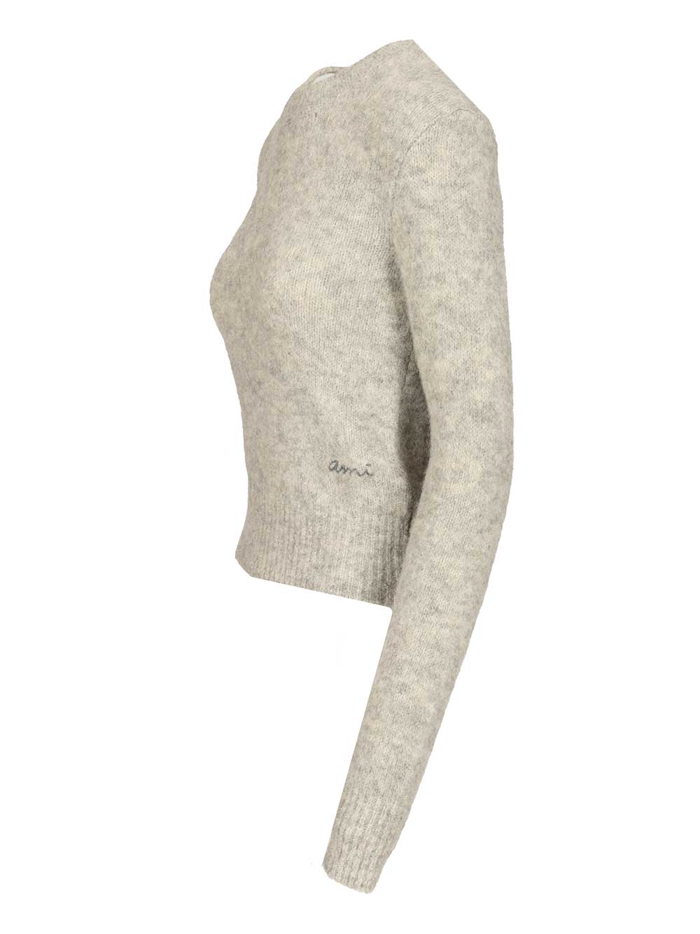 Wool and alpaca knit sweater H25FKS824KN0021050H25 (AMI Paris / ニット・セーター・カーディガン ) | AMI Paris (アミパリス)(2)