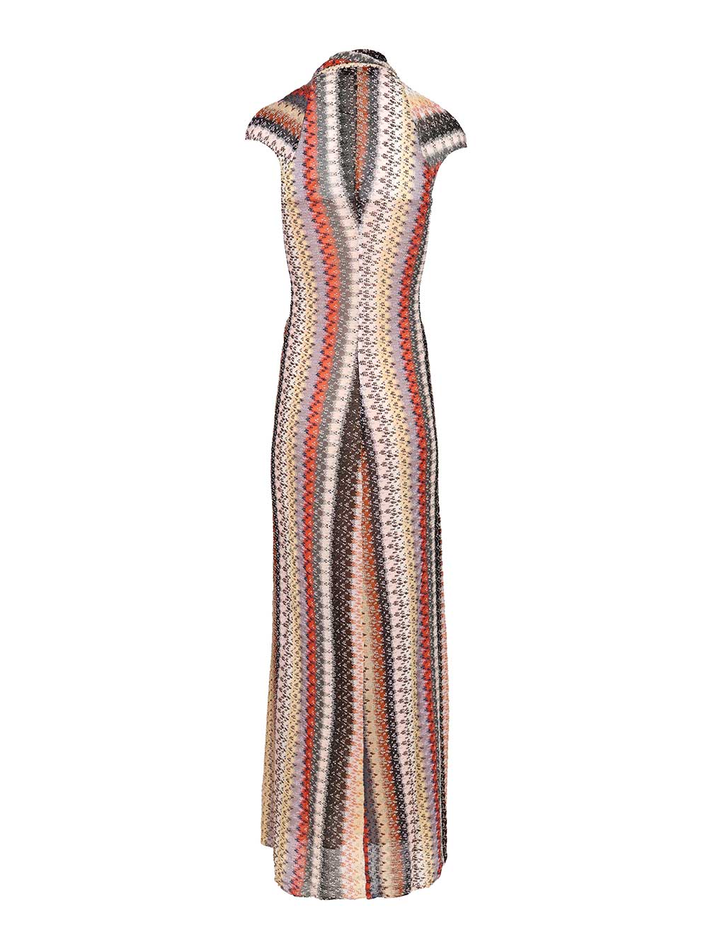 Long dress with neckline and knot DS25WG2EBR012OSM9R4 (MISSONI / ワンピース・ドレス・オールインワン ) | MISSONI (ミッソー二)(1)