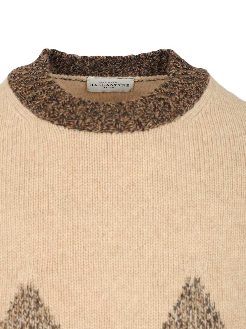 Diamond sweater B2P2125WI0194080 (BALLANTYNE / ニット・セーター・カーディガン ) | BALLANTYNE (バランタイン)(4)