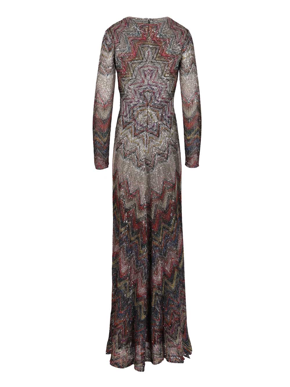 Long dress with lamé and zigzag sequins DS25WG1MBC005ES4176 (MISSONI / ワンピース・ドレス・オールインワン ) | MISSONI (ミッソー二)(1)