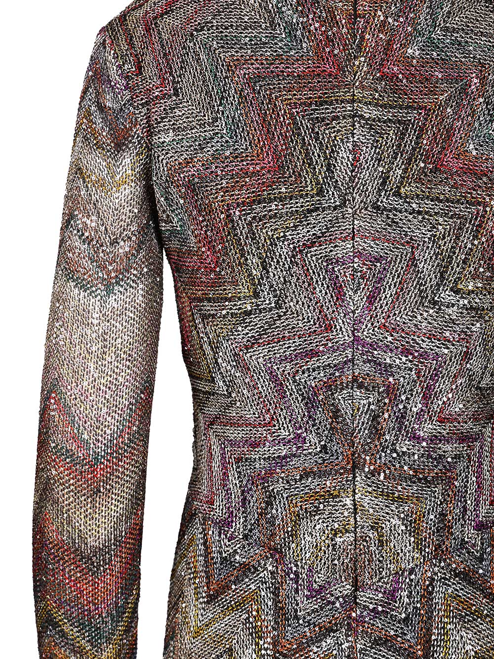 Long dress with lamé and zigzag sequins DS25WG1MBC005ES4176 (MISSONI / ワンピース・ドレス・オールインワン ) | MISSONI (ミッソー二)(4)