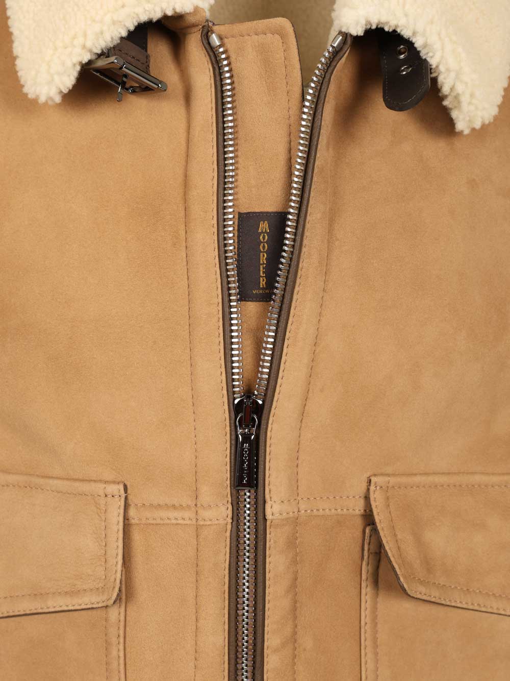 "Fiano" padded bomber jacket MOUGI100183ME7U0257 (MooRER / コート ) | MooRER (ムーレー)(3)