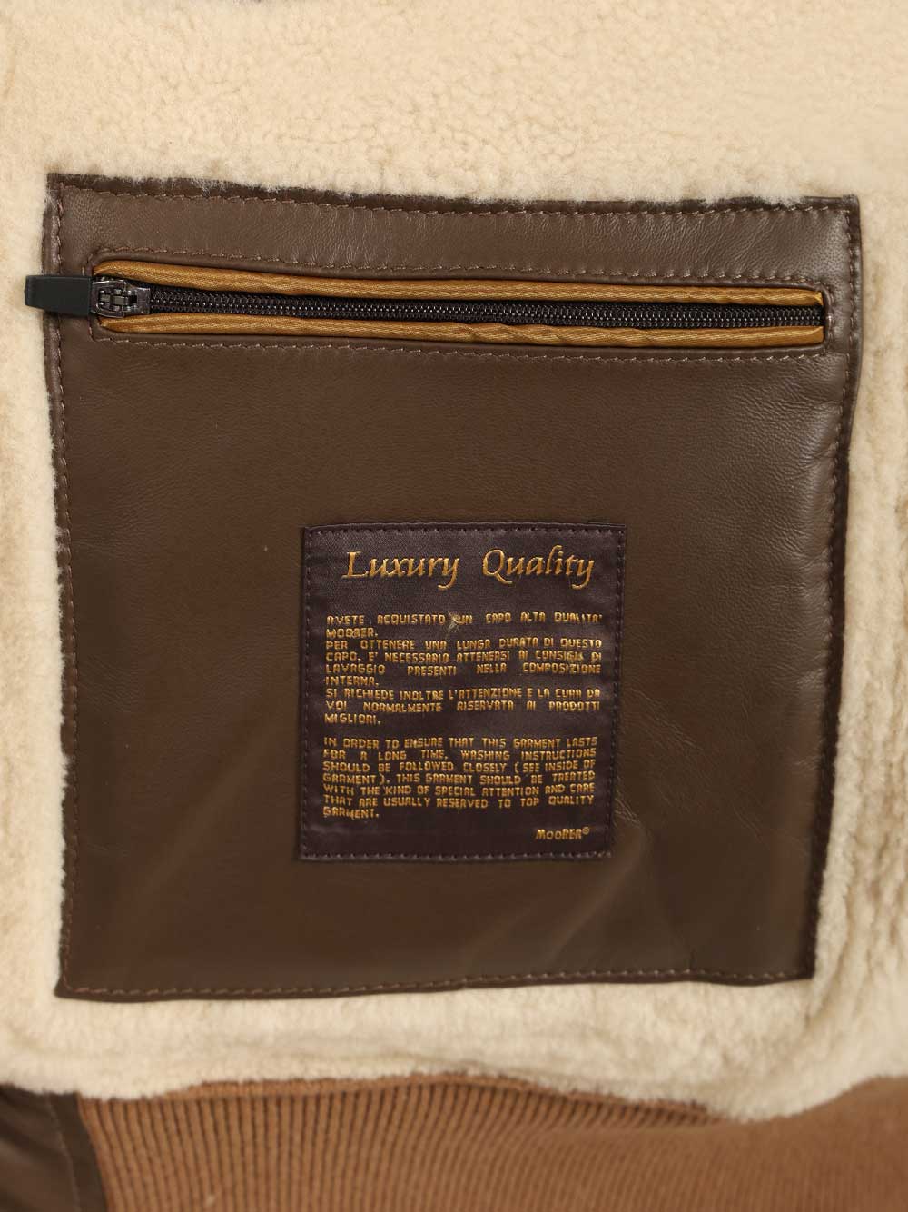 "Fiano" padded bomber jacket MOUGI100183ME7U0257 (MooRER / コート ) | MooRER (ムーレー)(5)