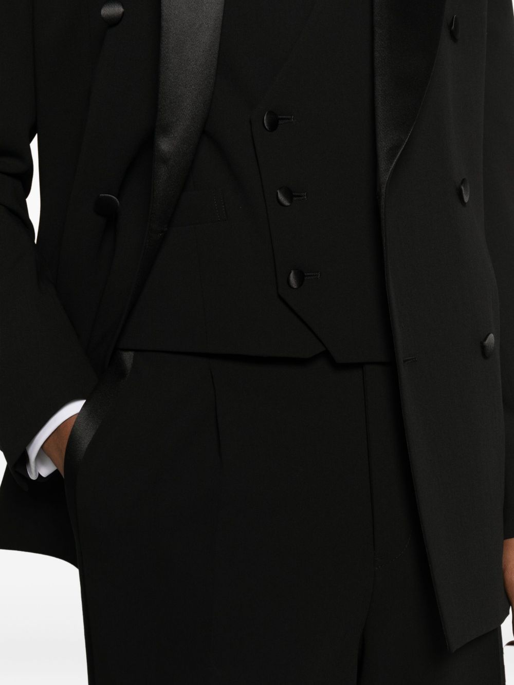 Emporio Armani Suit Black EM003679TE17064UC001 (EMPORIO ARMANI / ブレザー・ジャケット ) | EMPORIO ARMANI (エンポリオ アルマーニ)(4)