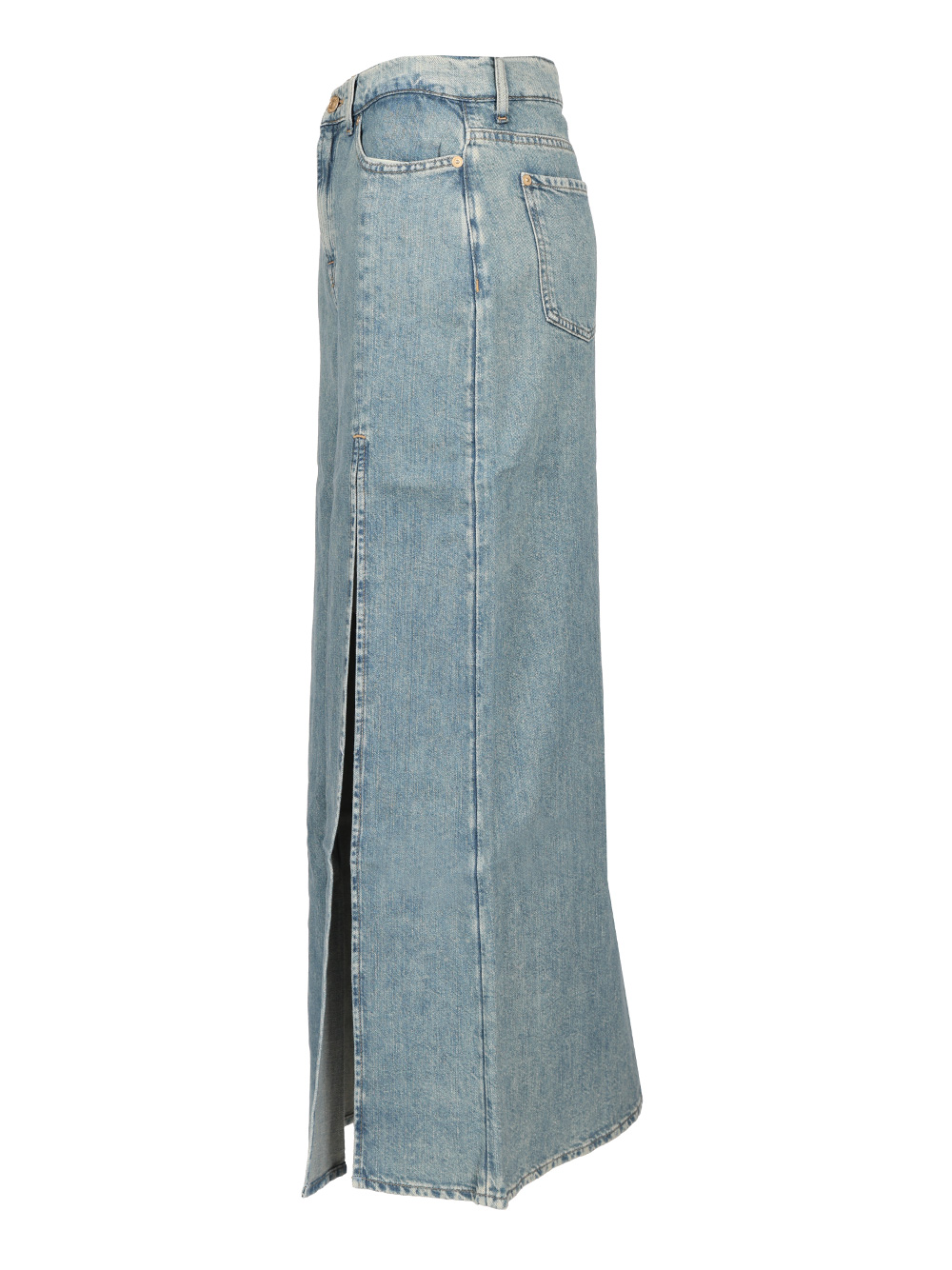 Long maxi skirt 7U028U03U7AIA (7 for all mankind / スカート ) | 7 for all mankind (セブンフォーオールマンカインド)(2)