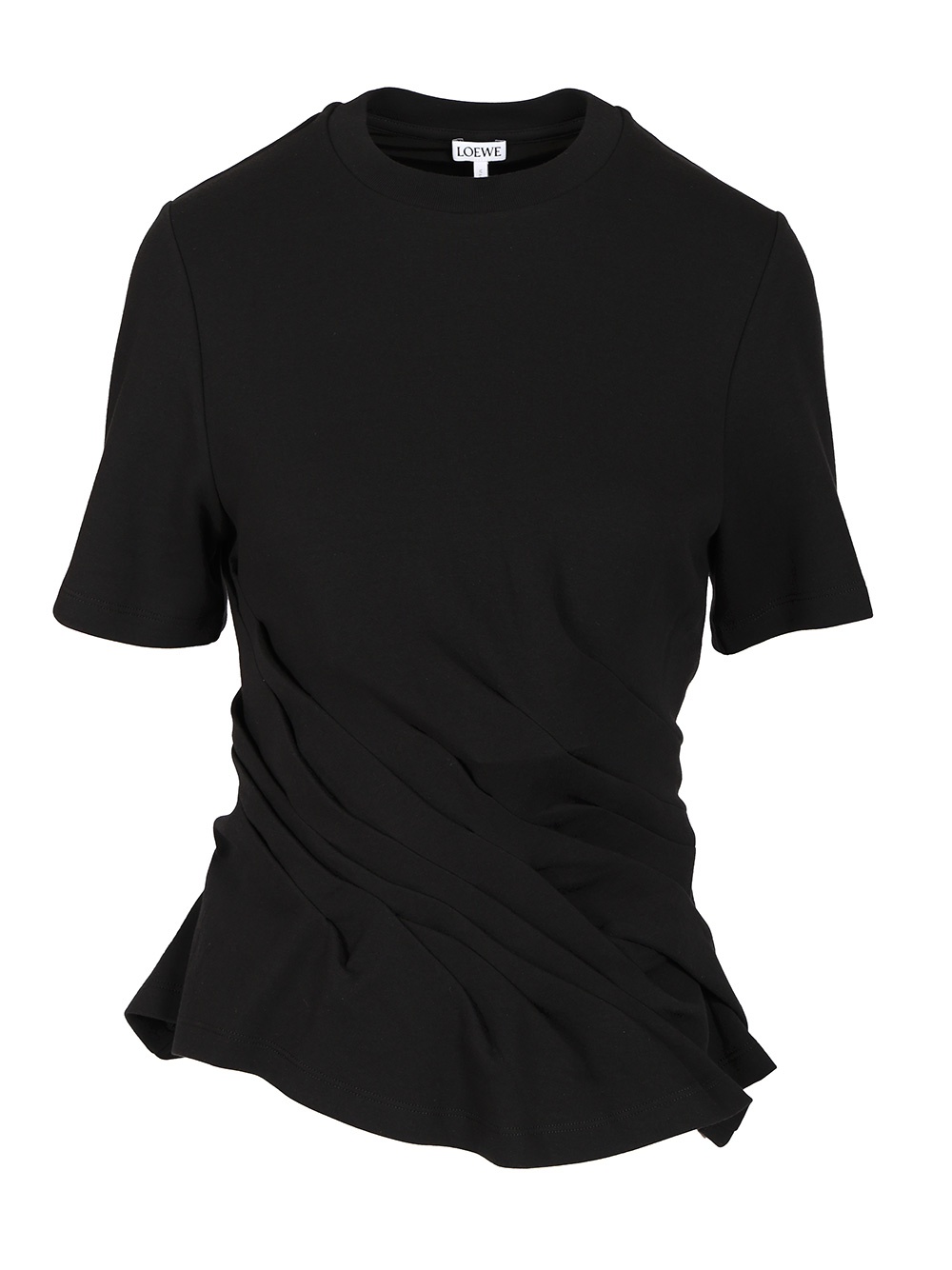 Twisted cotton blend top S359Y22XA21100 (LOEWE / Tシャツ・カットソー ) | LOEWE (ロエベ)