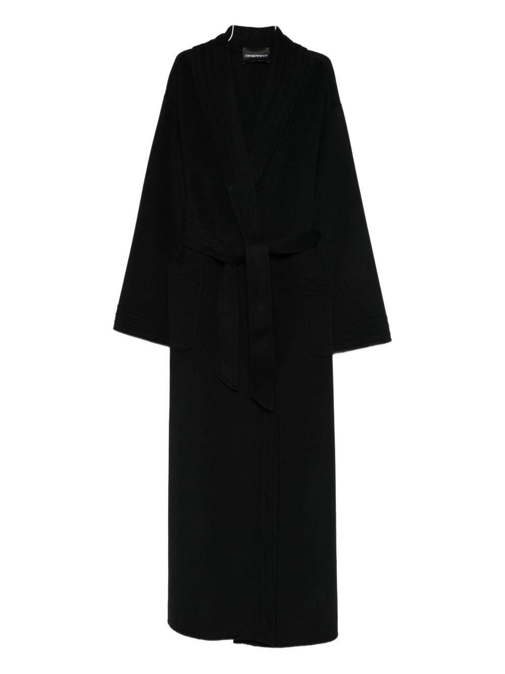 Emporio Armani Coats Black EW003723AF10207UC001 (EMPORIO ARMANI / コート ) | EMPORIO ARMANI (エンポリオ アルマーニ)