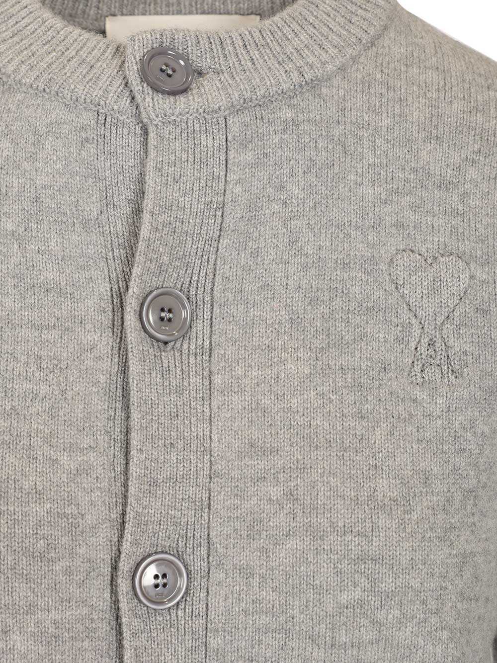 Crew neck cardigan E25FKC171KN0071050E25 (AMI Paris / ニット・セーター・カーディガン ) | AMI Paris (アミパリス)(3)