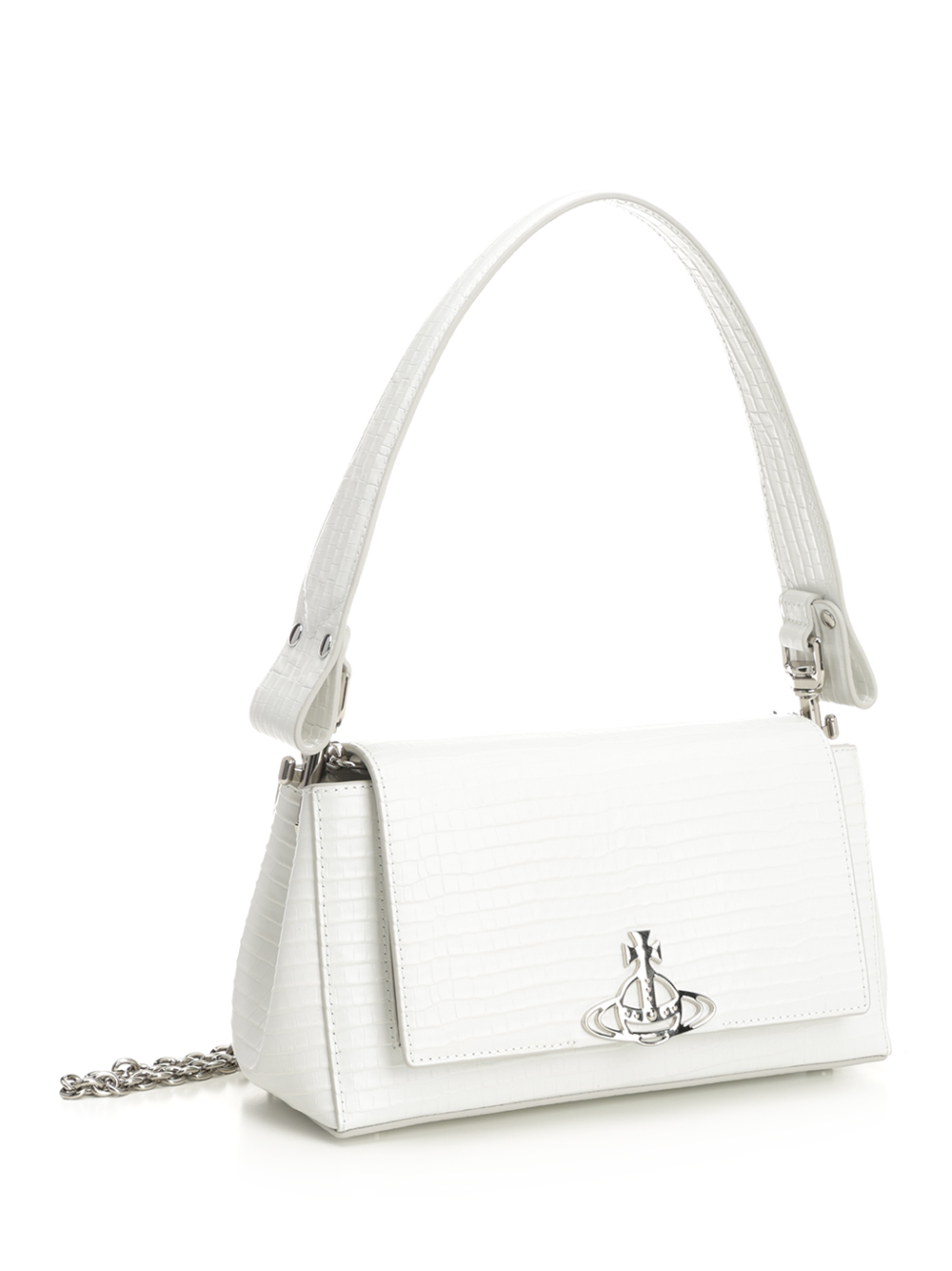 Medium "Hazel" leather bag 46020001WL00C0A401 (Vivienne Westwood / ハンドバッグ・ショルダーバッグ ) | Vivienne Westwood (ヴィヴィアン・ウェストウッド)(1)