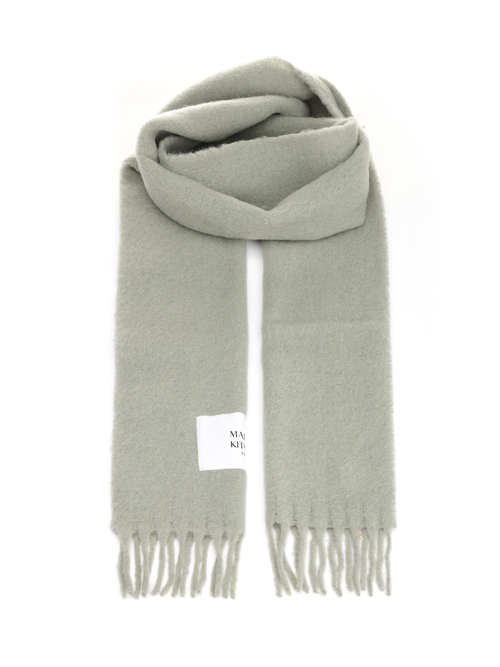 Alpaca wool and wool scarf LM06206WA0022P131 (Maison Kitsuné / スカーフ・マフラー ) | Maison Kitsuné (メゾン キツネ)