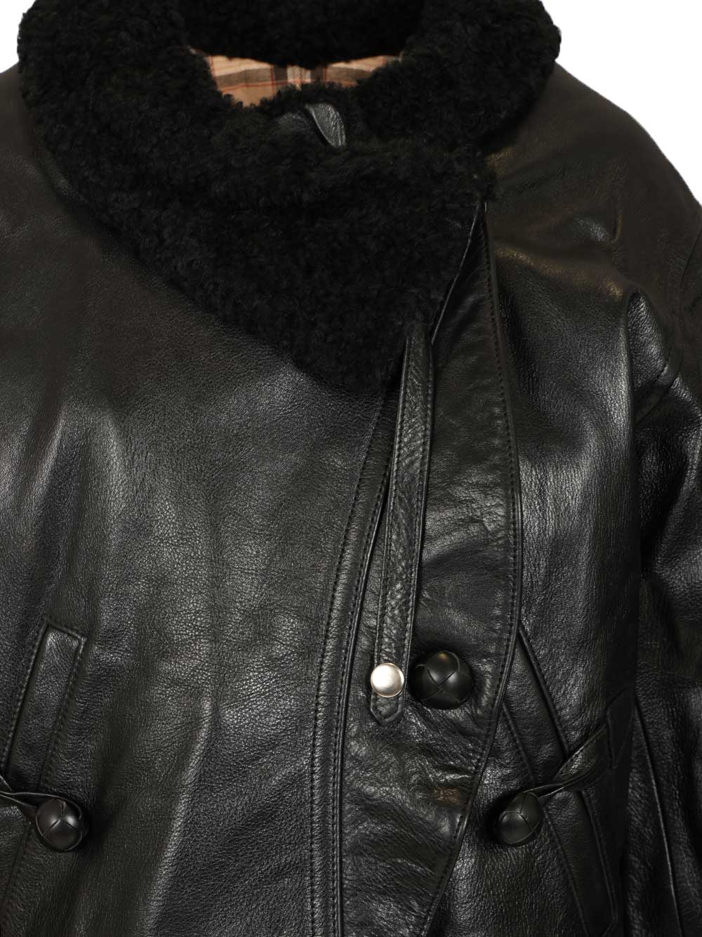 Briyana Leather Jacket 25HVE0565FAC4B02I01BK (Isabel Marant / レザー&ファージャケット・コート ) | Isabel Marant (イザベル マラン)(3)