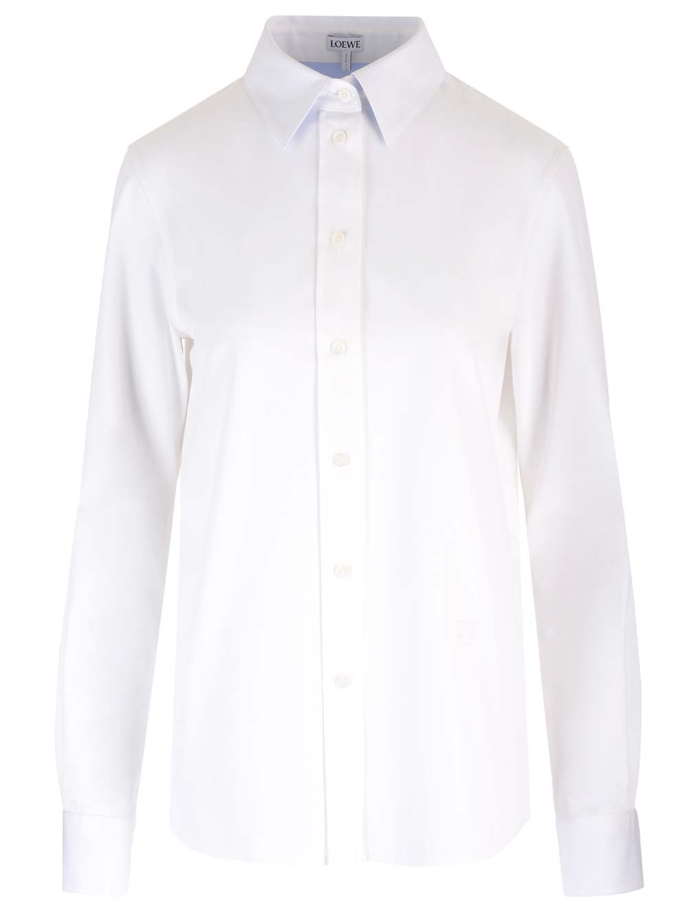 White cotton twill shirt S540Y05X972100 (LOEWE / シャツ・ブラウス ) | LOEWE (ロエベ)