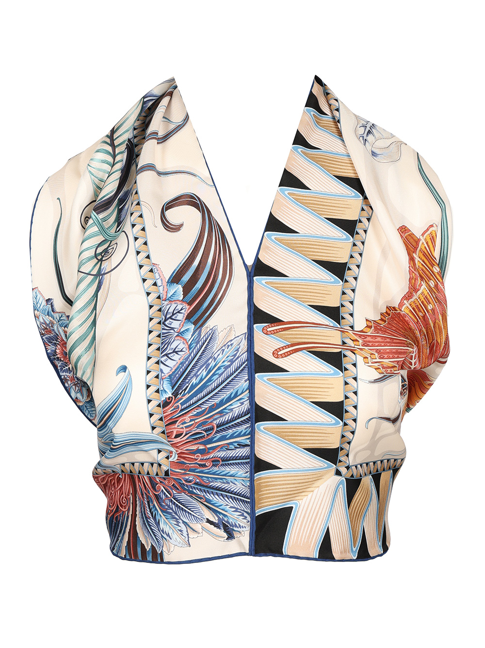 Giada print triangle top 321186786873001 (FERRAGAMO / タンクトップ・キャミソール ) | FERRAGAMO (フェラガモ)