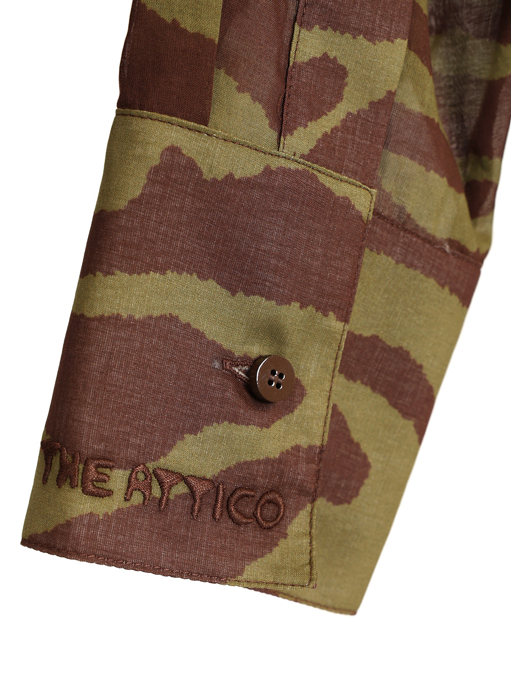 Zebra Print Shirt 250WCH00015CCC082PR997 (THE ATTICO / シャツ・ブラウス ) | THE ATTICO (ジ・アティコ)(4)