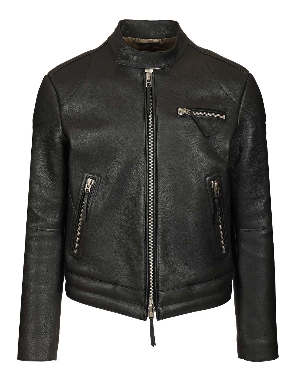 Biker in full grain leather LXI012LMG030LB999 (TOM FORD / レザー&ファージャケット・コート ) | TOM FORD (トムフォード)